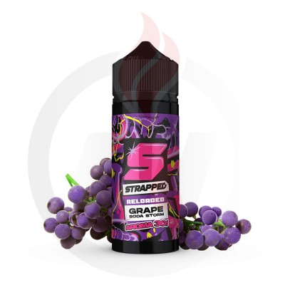 Strapped Reloaded Grape Soda Storm 30ml/120ml Flavour Shots